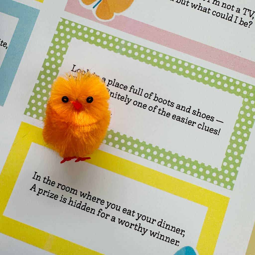 24 Printable Easter Egg Hunt Clues For Older Children - Image 3