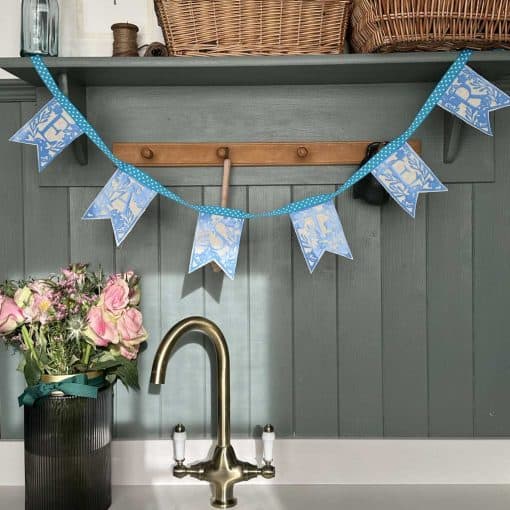 Free Easter Banner Papercut Template