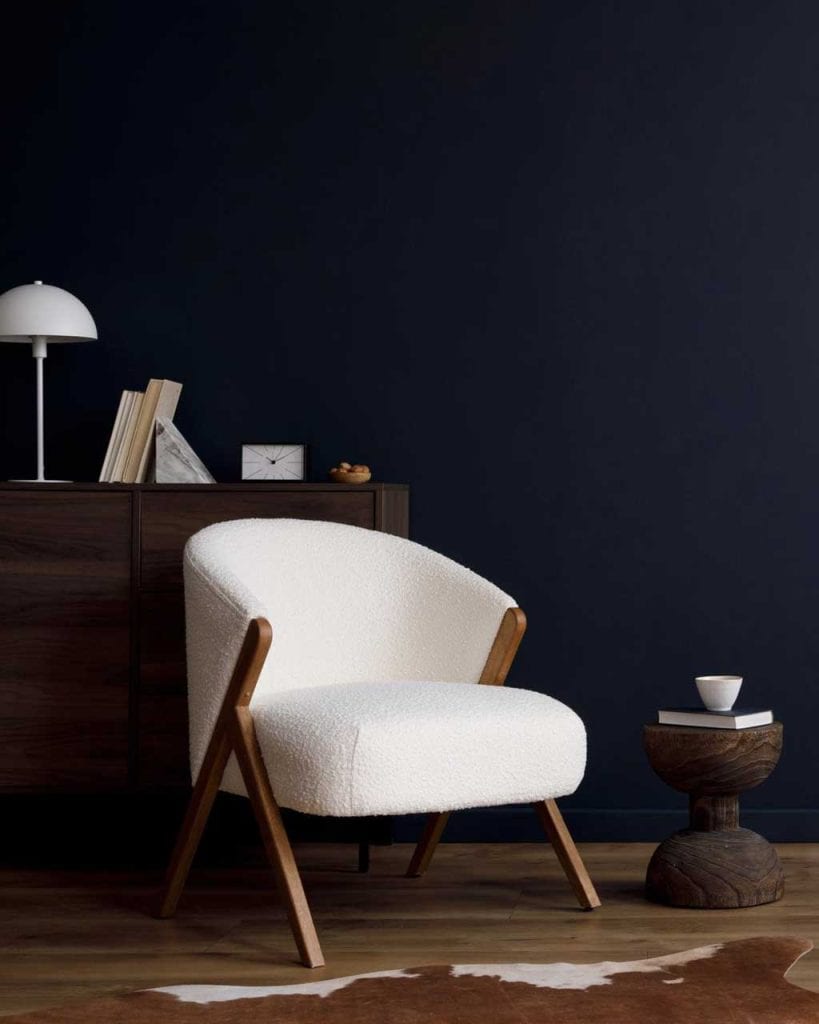 12 of the best dark blue paint shades — Midnight Ink by Victory Colours.
