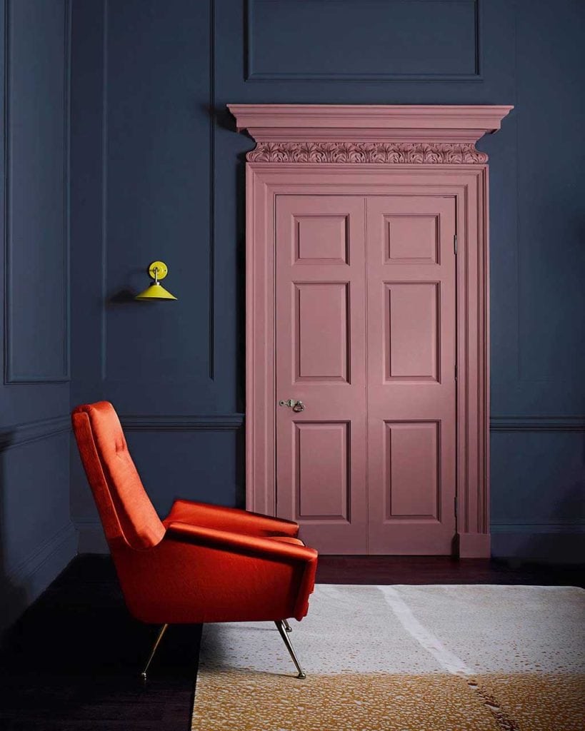 12 of the best dark blue paint shades — Como Blue by Zoffany.
