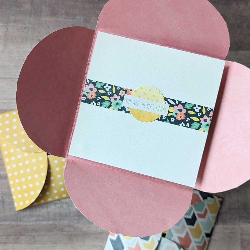 Free Springtime SVG Files - blooming card and envelope.