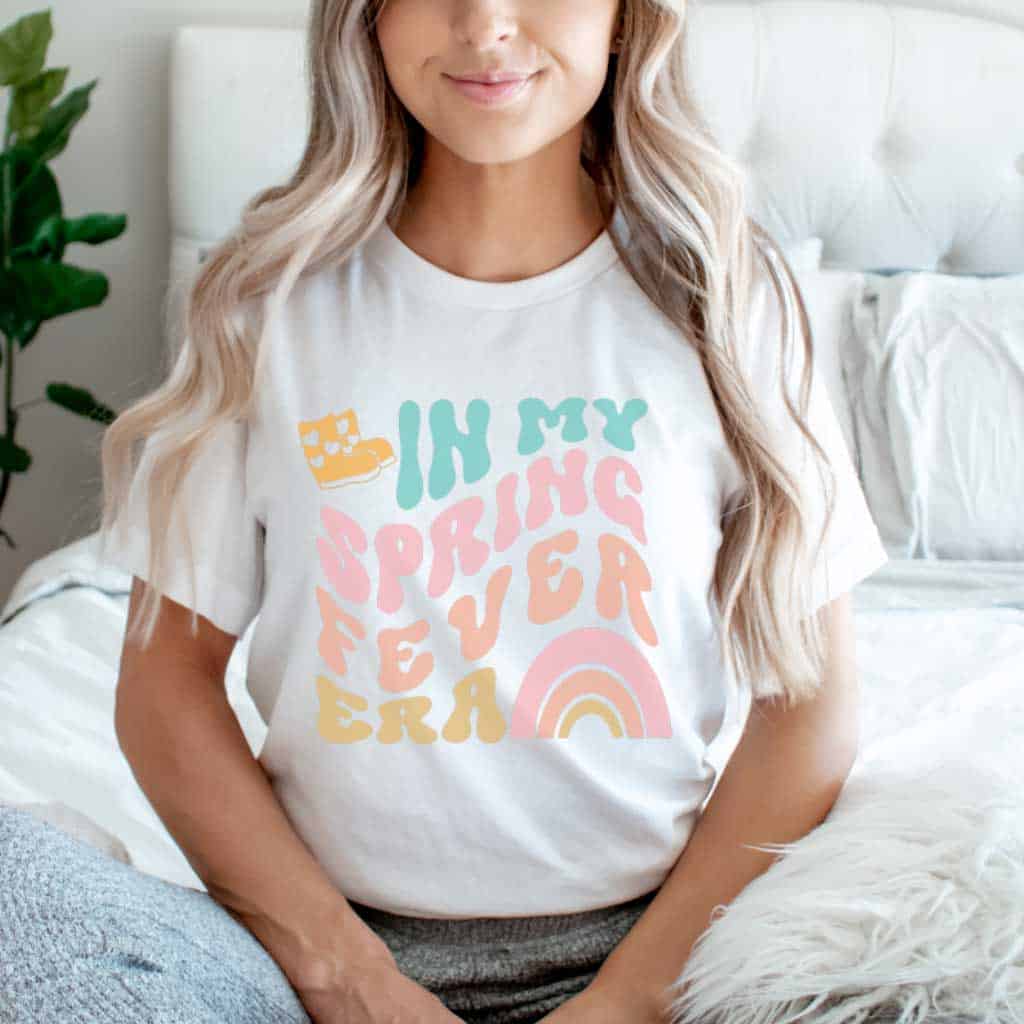 Free Springtime SVG Files - my spring fever era.