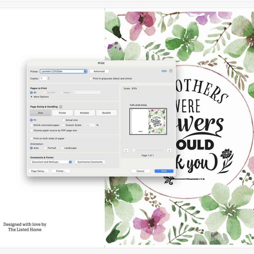 How To Use This Mothers Day Cards Printable