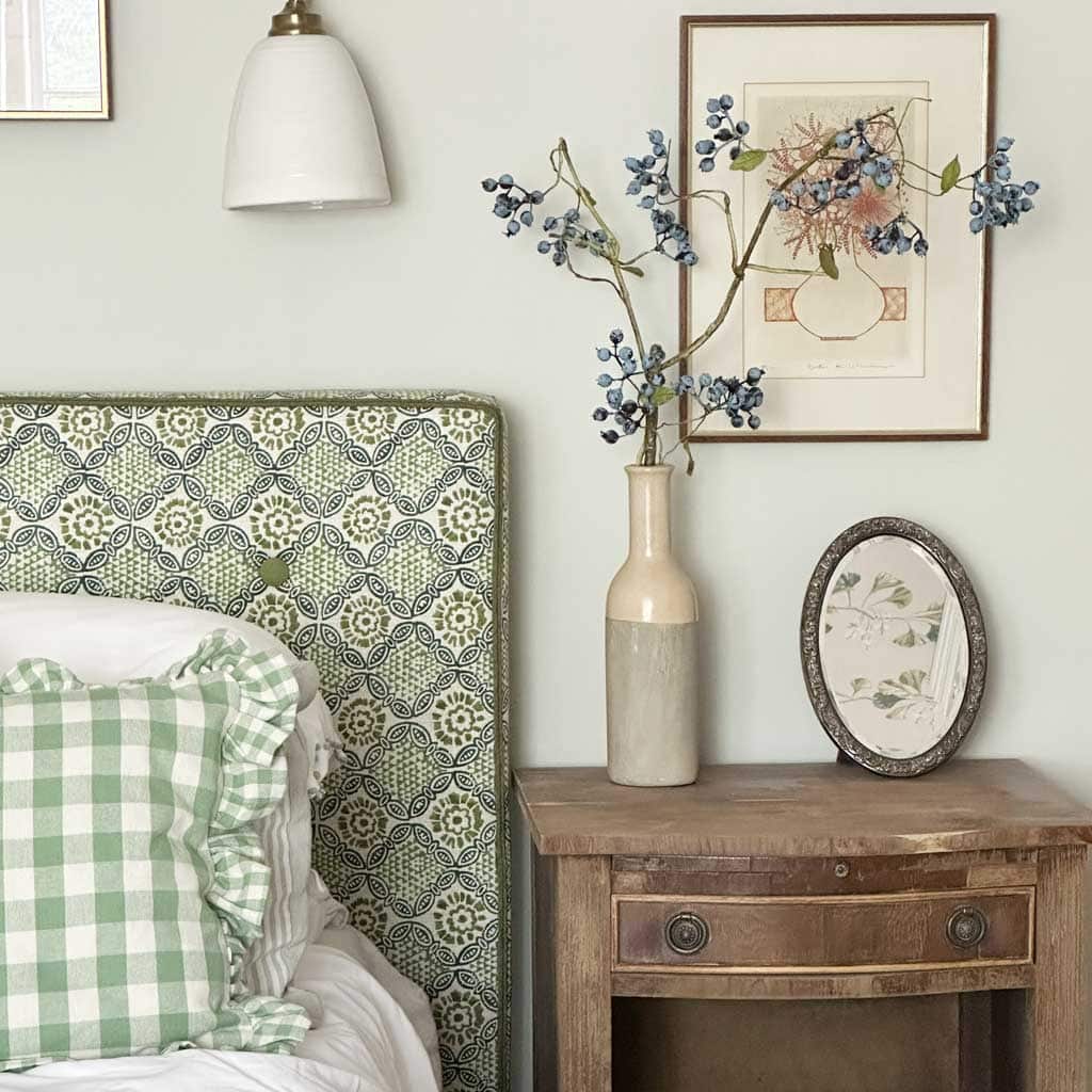 DIY upholstered headboard and bedframe — no sew!
