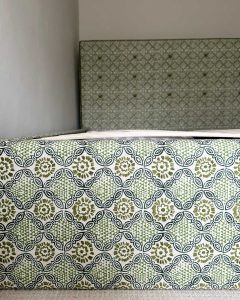 DIY Upholstered Headboard and Bedframe