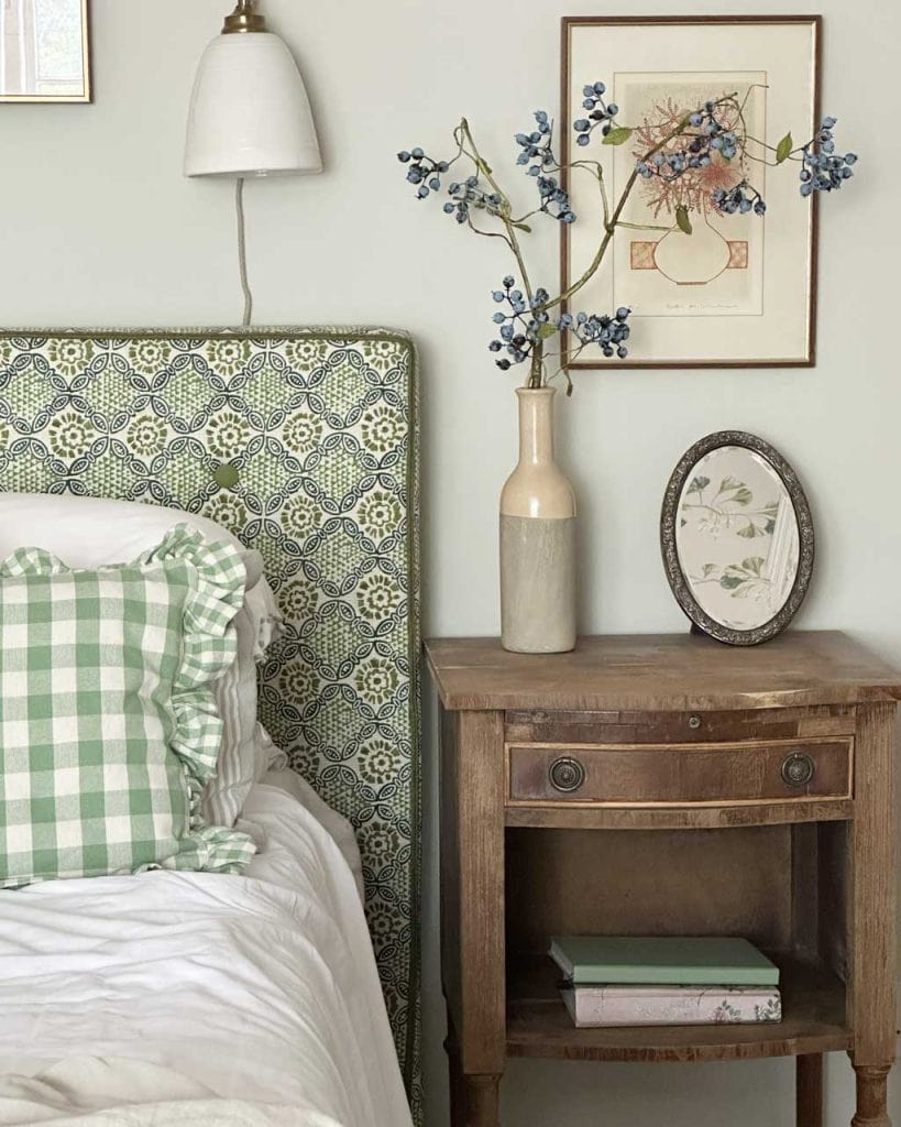 DIY Upholstered Bed — no sew and easy peasy!