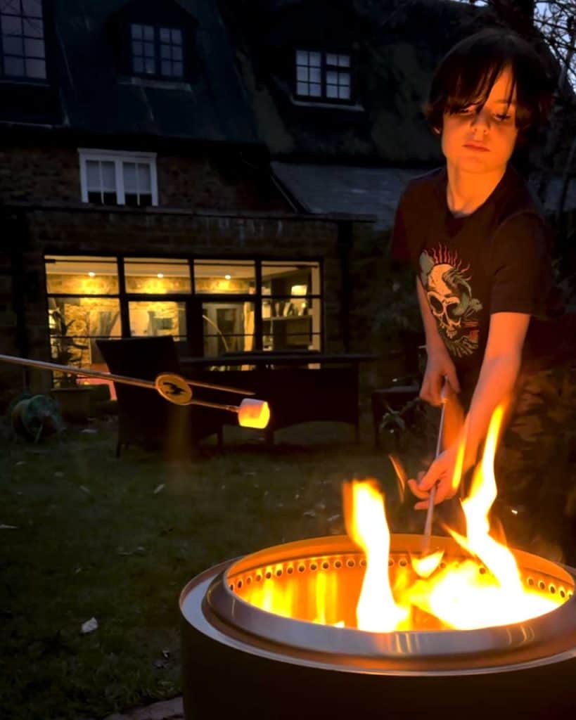 Solo Stove Bonfire Review — Toasting Marshmallows