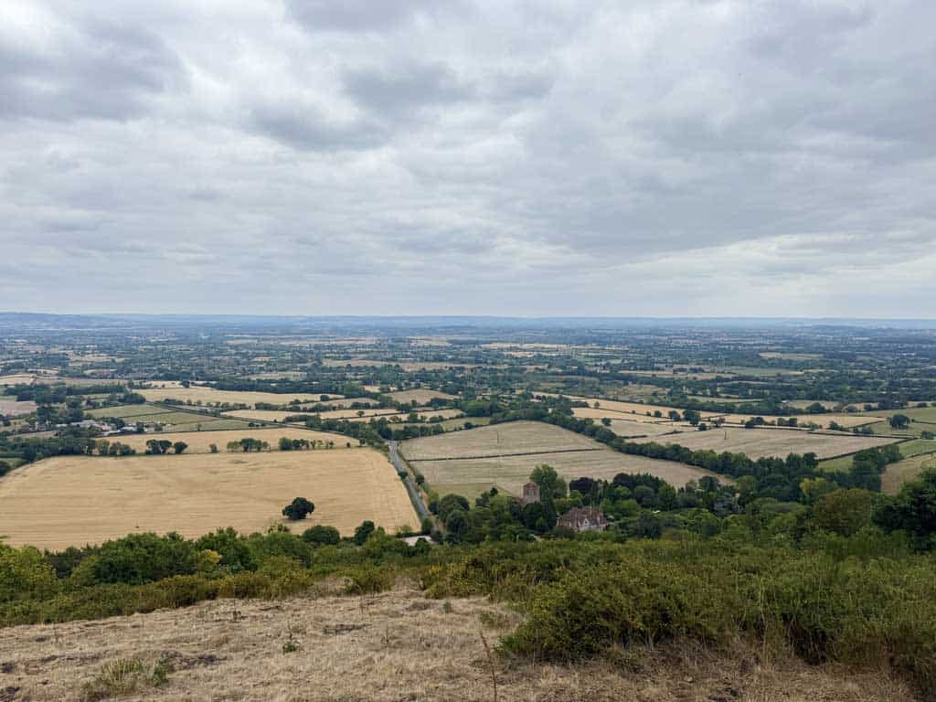 View from the Malvern Hills