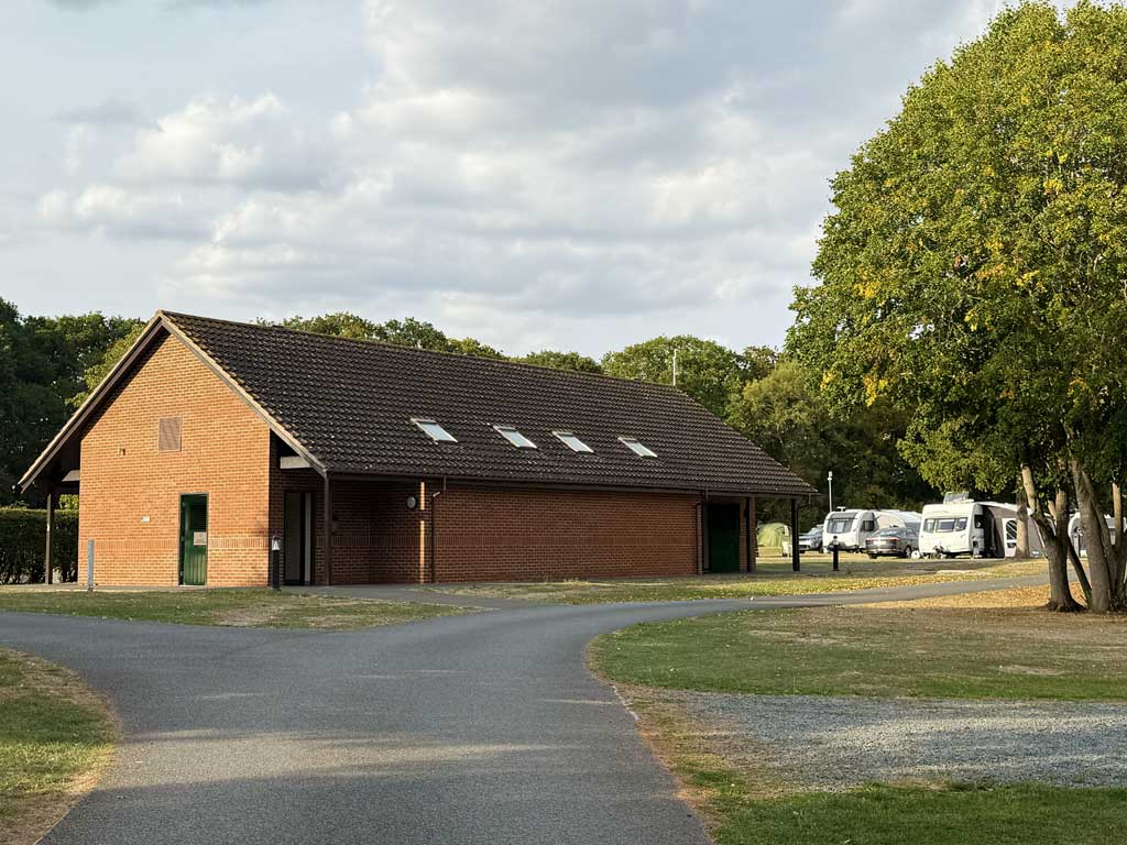 Blackmore Camping and Caravanning Club Site — shower block