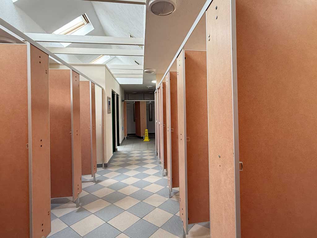 Blackmore Camping and Caravanning Club Site — shower block