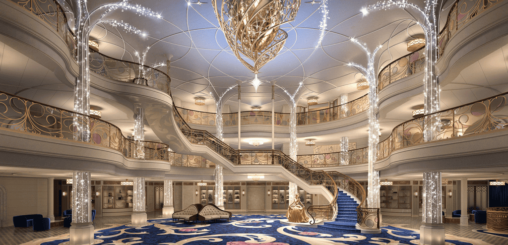 Disney Wish Grand Hall