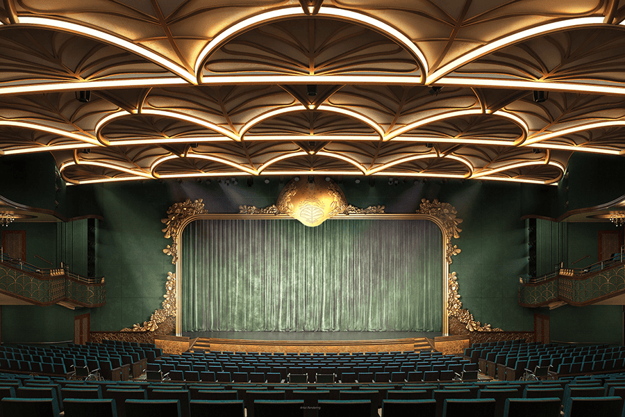 Walt Disney Theatre on Disney Wish