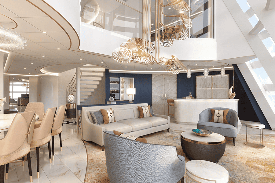 Inside the Disney Wish Tower Suite