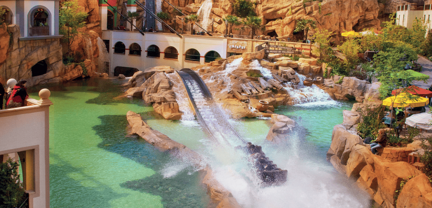 Chiapas Log Flume - Phantasialand