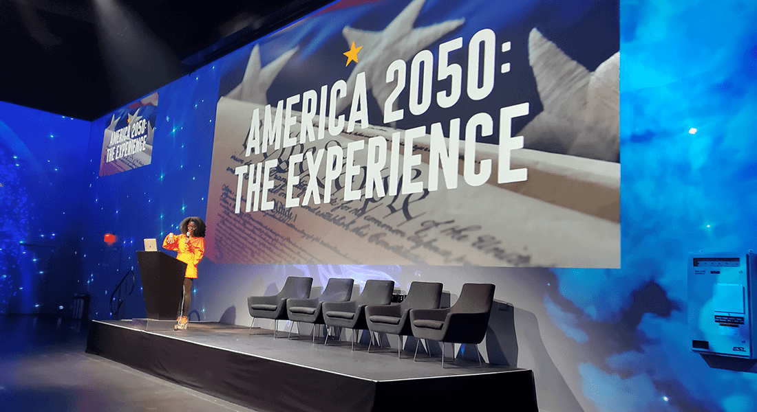 Fri Forjindam and her America 2050: The Experience Example