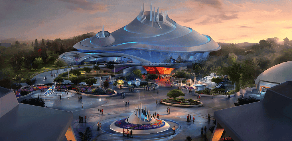Tokyo Disneyland Space Mountain Redesign