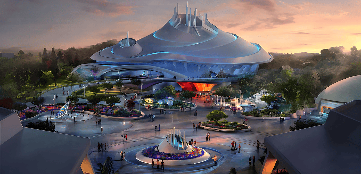Tokyo Disneyland Space Mountain Redesign