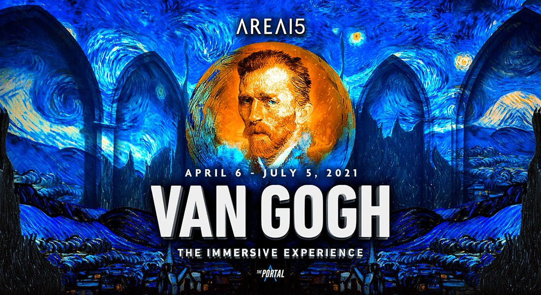 The Van Gogh experience at AREA15 is where the Immersive Industry Homecoming Summit is being held.