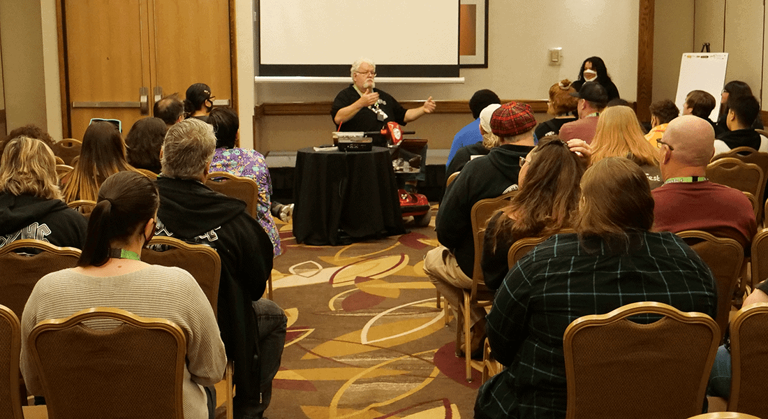 Ed Roberts, founder of the West Coast Halloween Convention