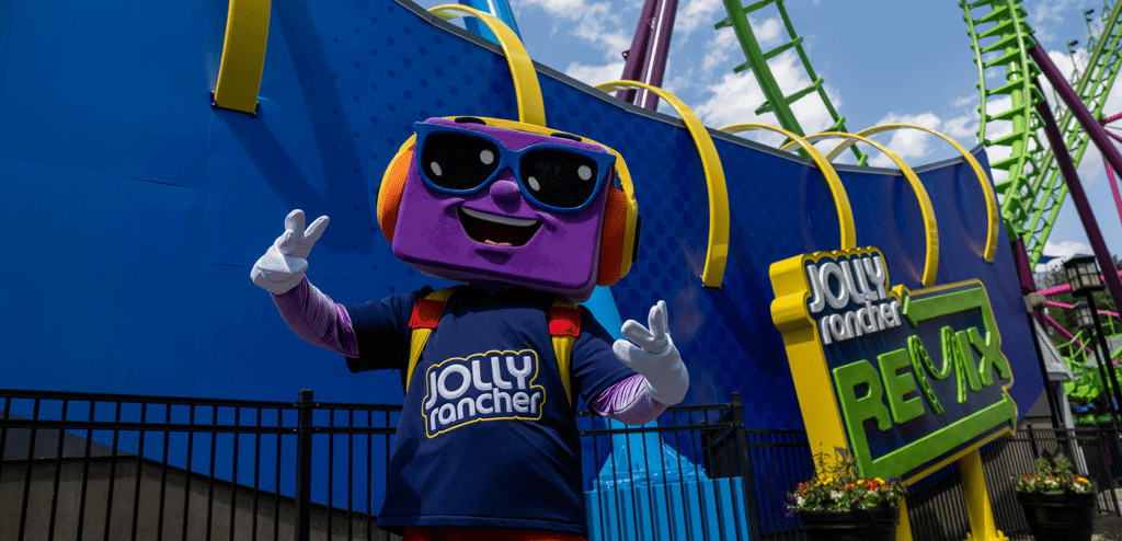 Jolly Rancher Remix Rollercoaster at Hersheypark