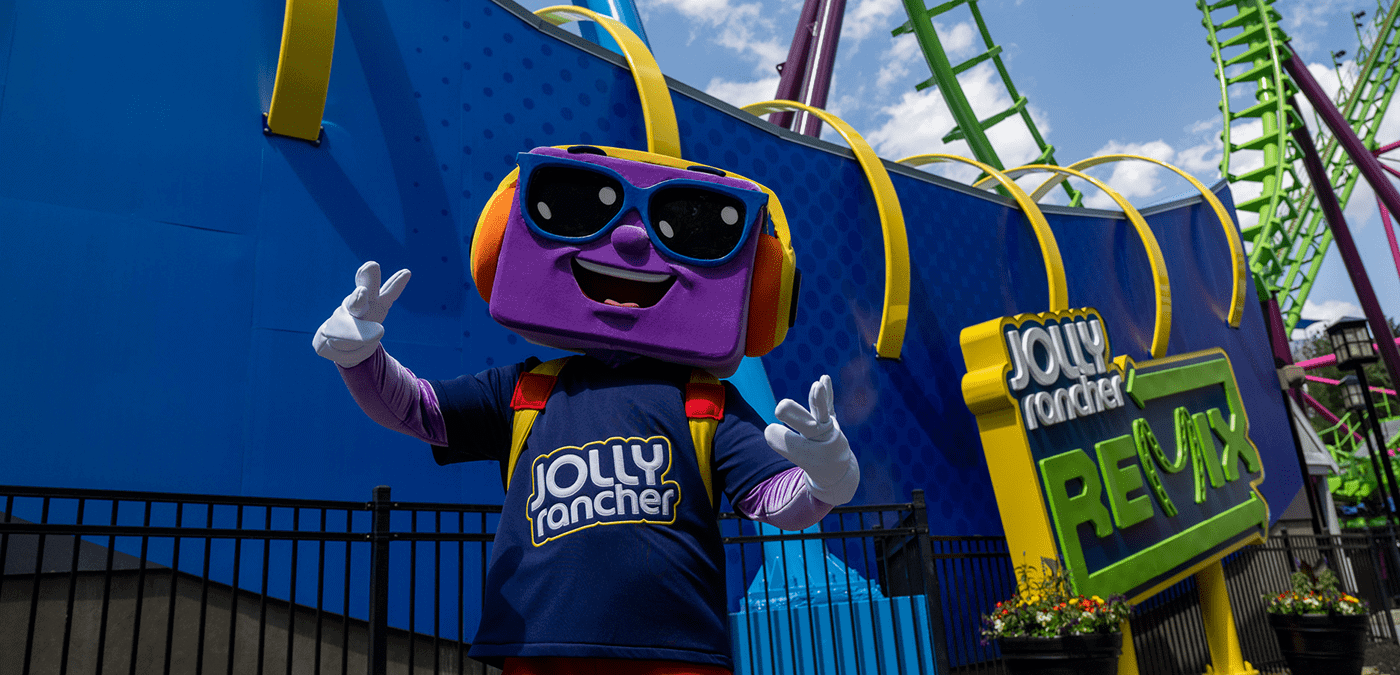 Jolly Rancher Remix Rollercoaster at Hersheypark