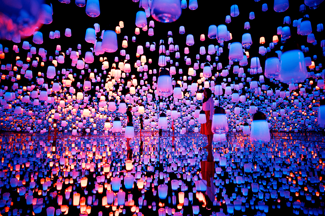 Forest of Resonating Lamps