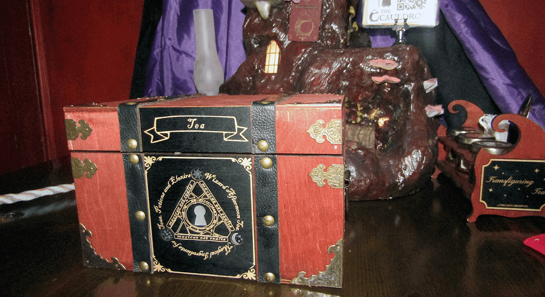 This chest is locked. But you have a magic wand. Use it! (photo by Stephanie Kaplan)