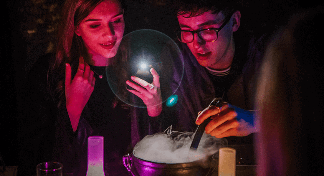 Potion making at The Cauldron NYC (image courtesy of The Cauldron NYC)