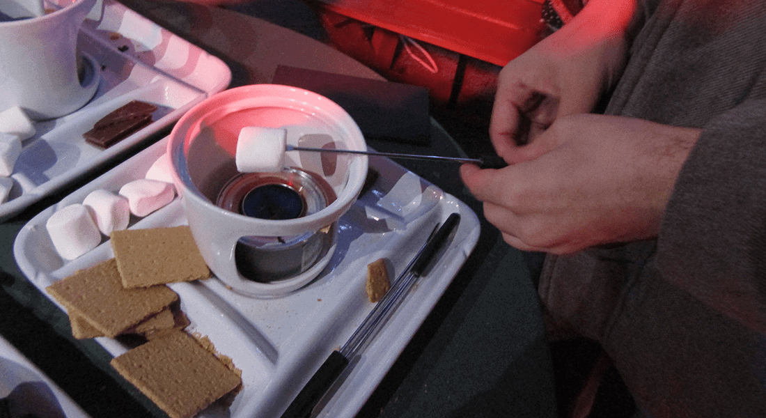 S'mores anyone? (photo courtesy of Stephanie Kaplan)