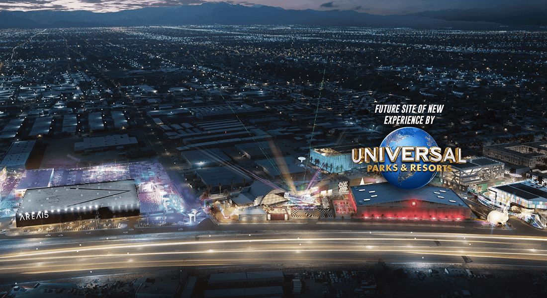 The new Universal horror experience will be located in an expanded area of AREA15 in Las Vegas. (Photo courtesy of Universal Parks & Resorts)