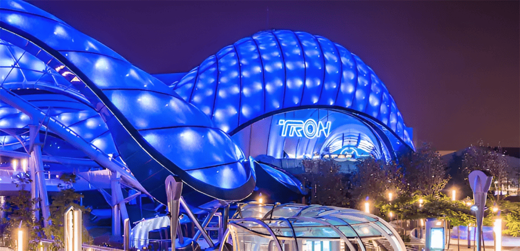 Ride Video: TRON Lightcycle Power Run at Shanghai Disneyland