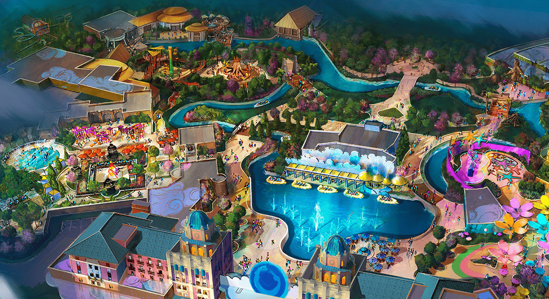 Universal Parks & Resorts is opening a family-friendly theme park aimed at children in Frisco, Texas (artist concept rendering courtesy of Universal Parks & Resorts)