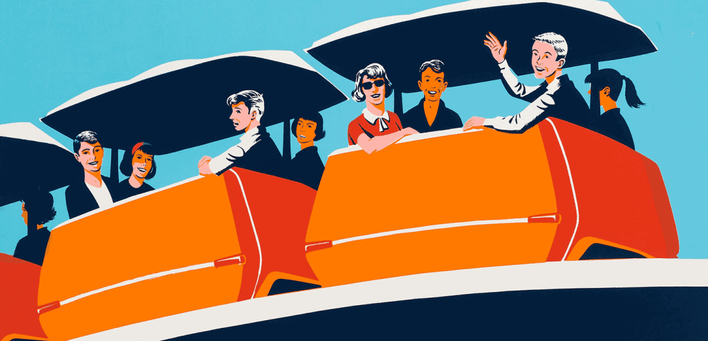 Disneyland's PeopleMover Poster