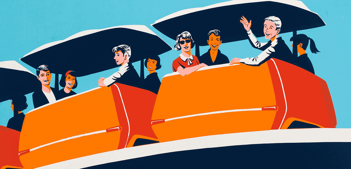 Disneyland's PeopleMover Poster