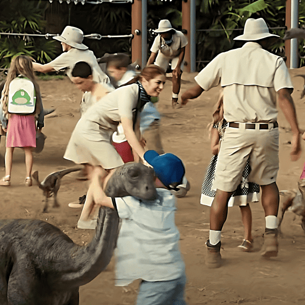 Jurassic World Petting Zoo