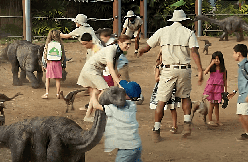 Jurassic World Petting Zoo
