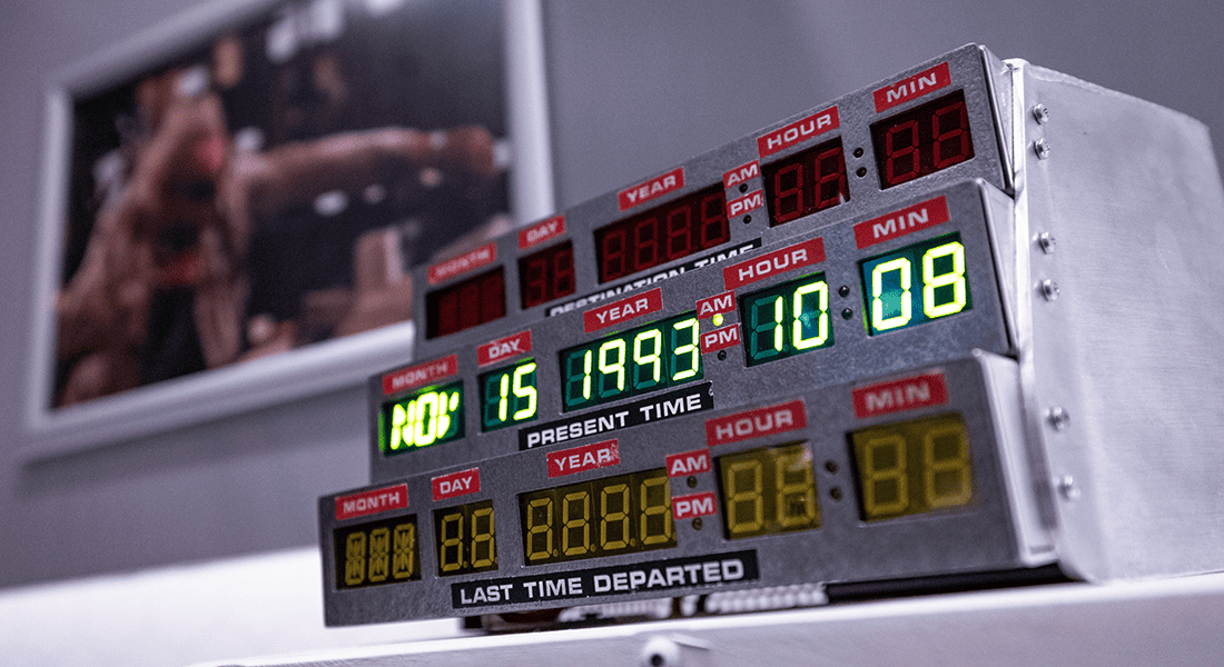 Take a journey through time at the Back to the Future Escape Room