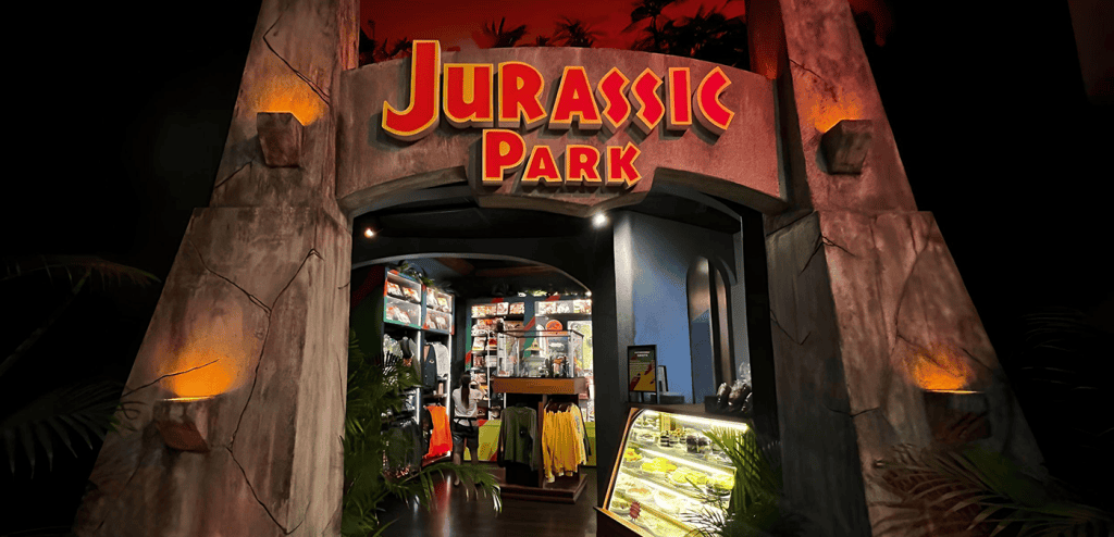 Jurassic Park Gate for Jurassic Park Anniversary