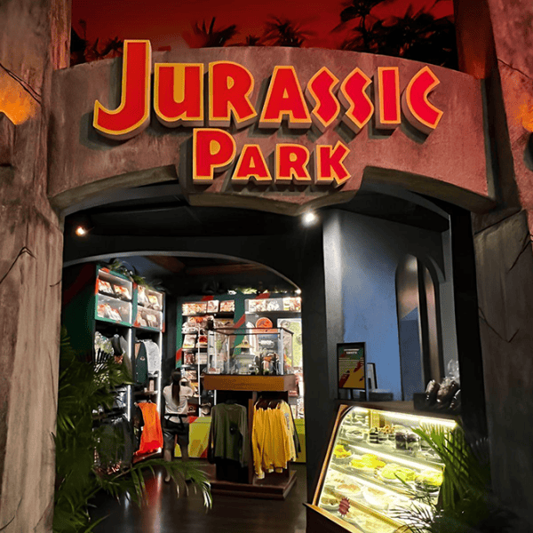 Jurassic Park Gate for Jurassic Park Anniversary