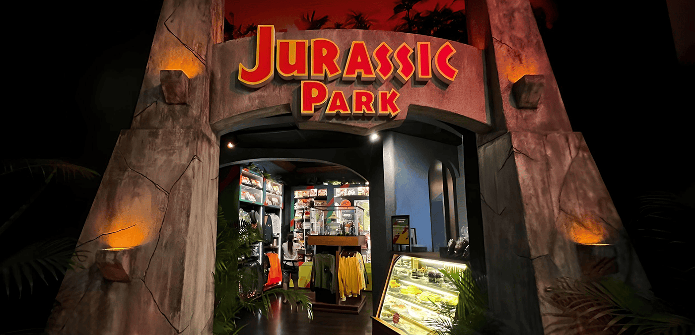 Jurassic Park Gate for Jurassic Park Anniversary