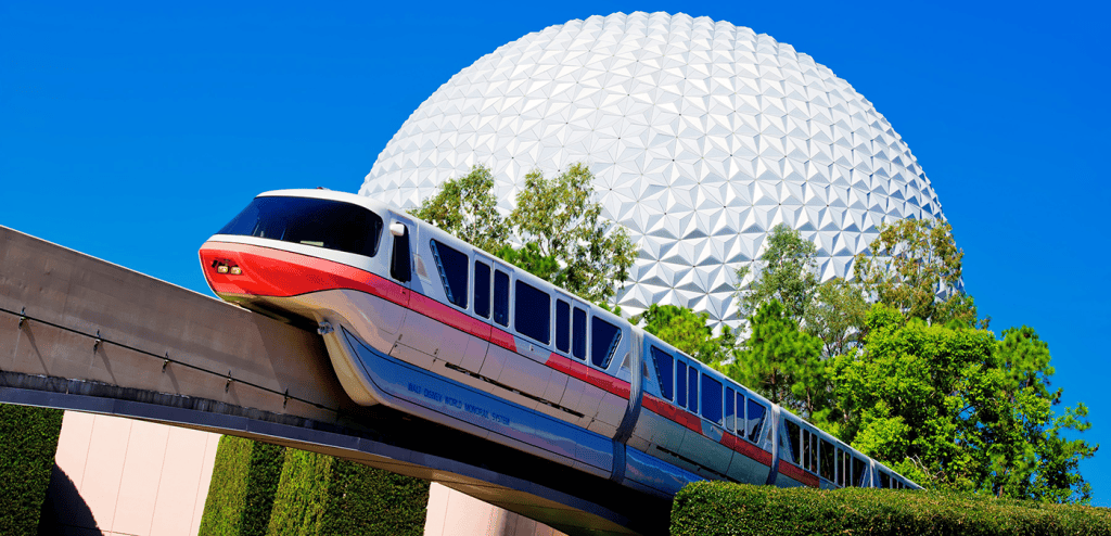 EPCOT, Spaceship Earth, Monorail