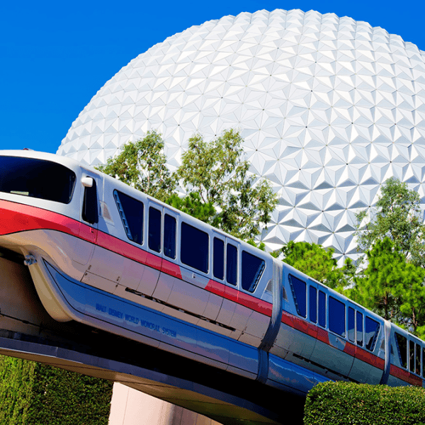 EPCOT, Spaceship Earth, Monorail