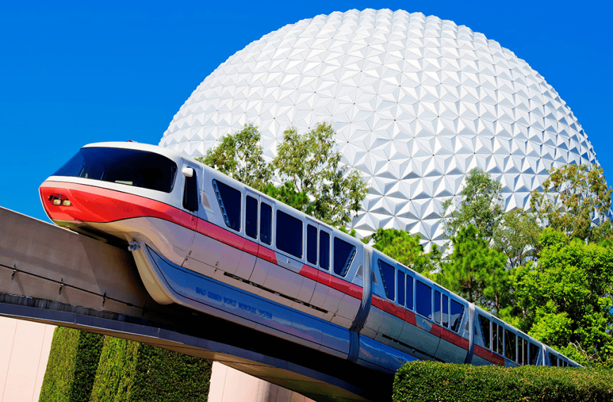 EPCOT, Spaceship Earth, Monorail