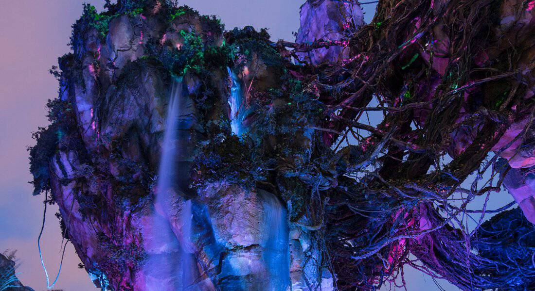 Floating lands of Pandora at Disney's Animal Kingdom at Walt Disney World. ©Disney