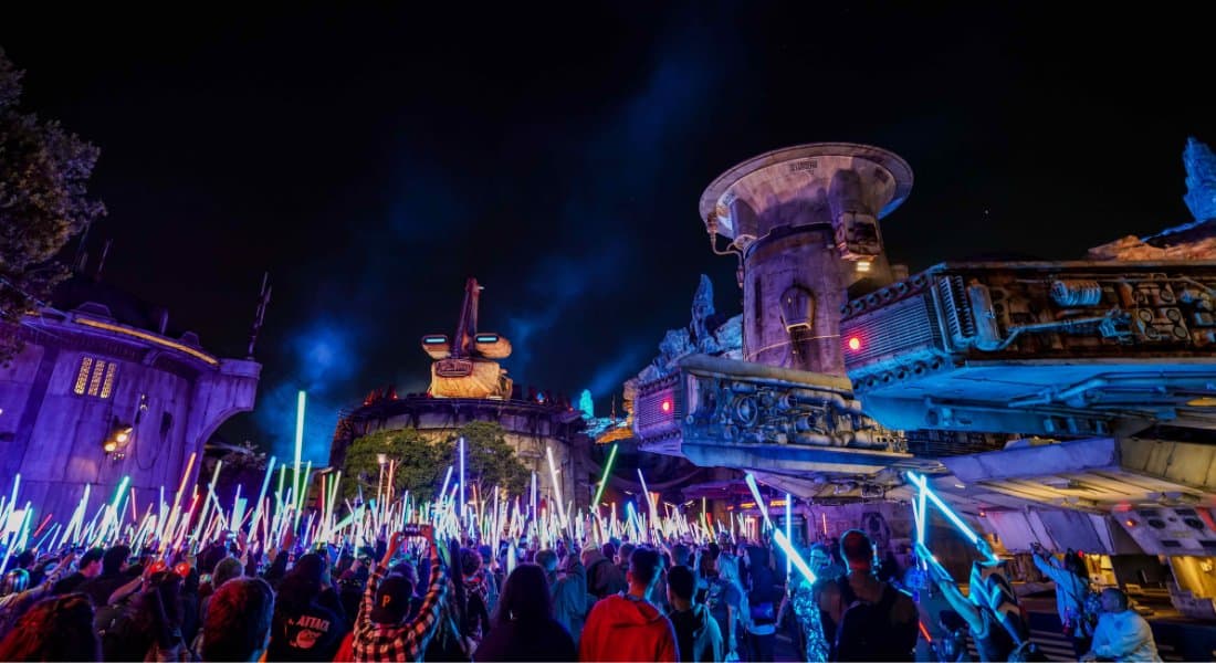 Star Wars Nite is a major part of the Season of the Force celebrations at Disneyland.