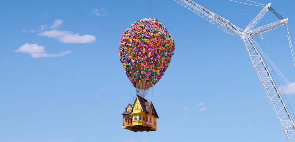 Airbnb Icons - the Up House that you can stay in
