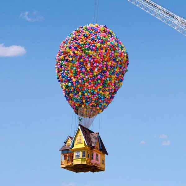 Airbnb Icons - the Up House that you can stay in