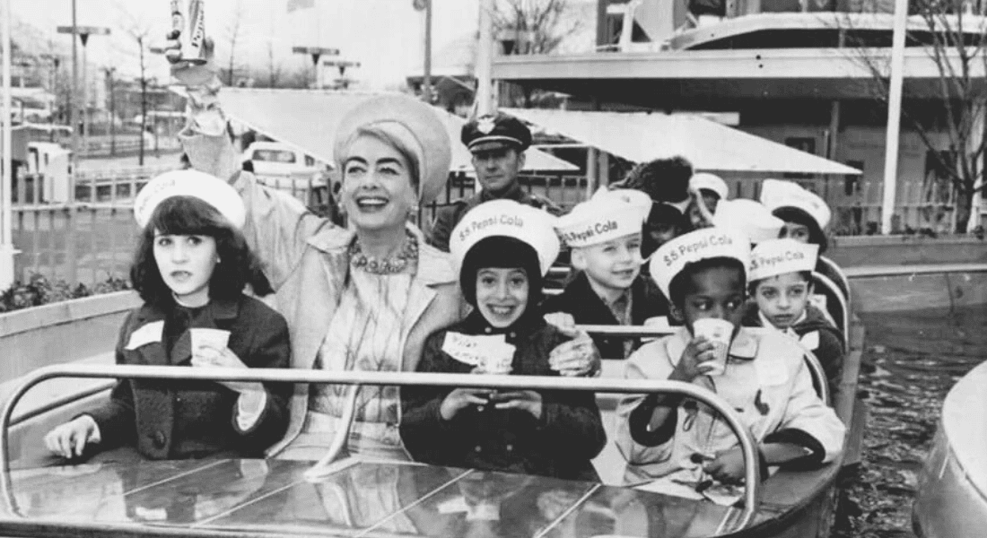 Without Joan Crawford, "it's a small world" may have never been built.