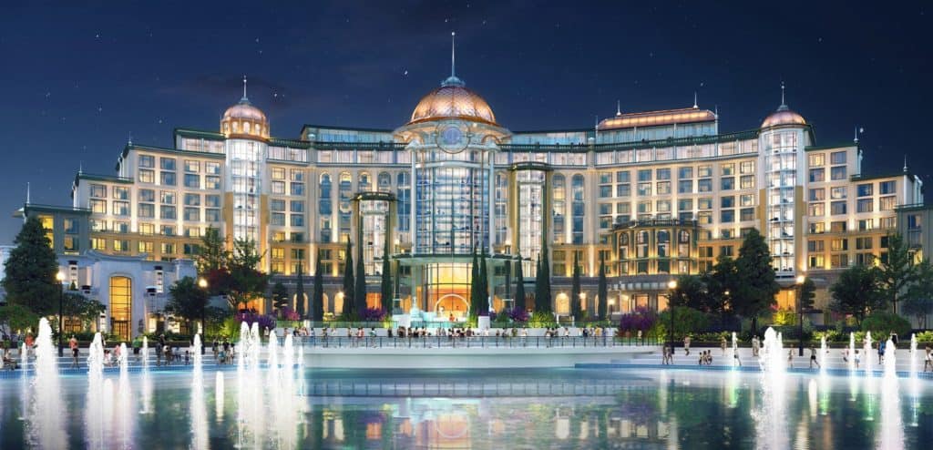 Universal Helios Grand Hotel at Epic Universe - Concept Art