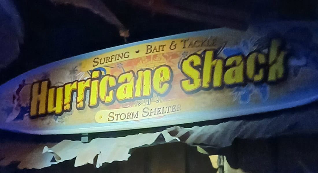 The Hurricane Shack at WonderWorks simulates 80mph hurricane winds (photo by Jesse Broadt)